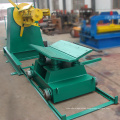 5T Hydraulic uncoiler for roll forming machine with car